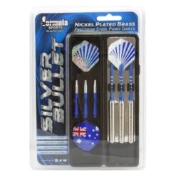 Formula Silver Bullet Nickel Plated Dart Gift Pack