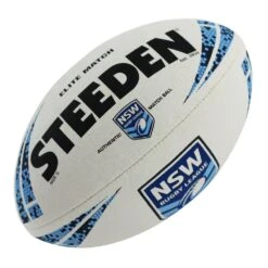 Steeden NSWRL Elite Rugby League Ball - Mini & Mod
