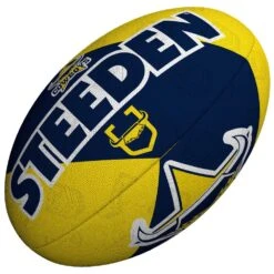 Steeden NRL Cowboys Team Supporter Rugby League Balls - 11 Inch