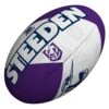 Steeden NRL Storm Team Supporter Rugby League Balls - 11 Inch -Sports General Store 26526NRLTeamSupporter Storm 1000x1000 8b022bc0 cbbe 410b 9b5d 53a7a20e4921