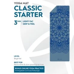 Gaiam Performance Classic Starter 3mm Yoga Mat 9 Gaiam Performance Classic Starter 3mm Yoga Mat -Sports General Store 27 73336 Gaiam 20Performance 20Classic 20Starter 203mm 20Yoga 20Matpk web