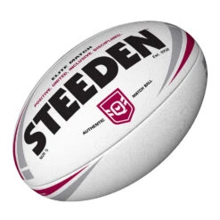 Steeden QRL Elite Rugby League Ball - Mini & Mod