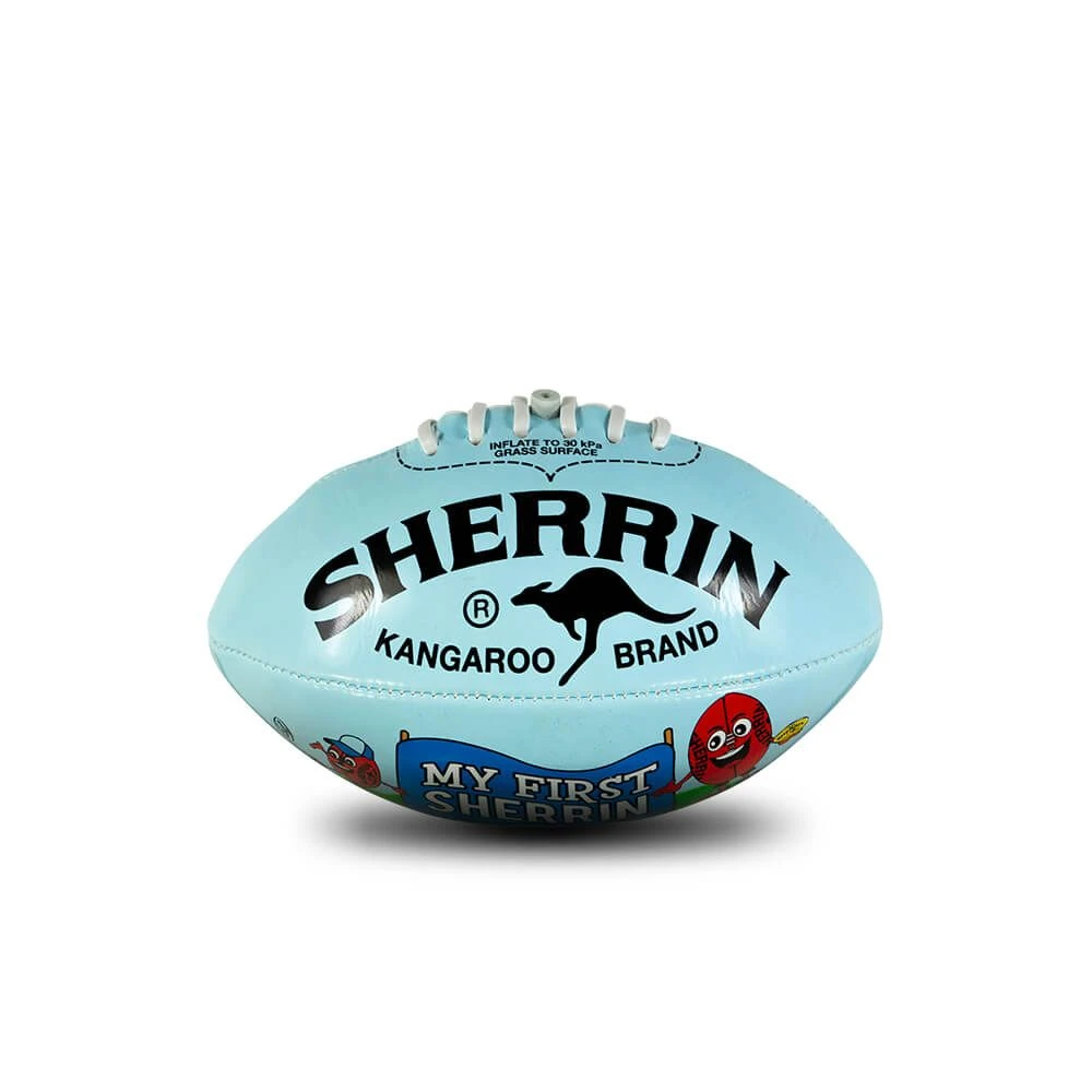 Sherrin My First Soft Touch 20cm Mini - Blue - Image 3