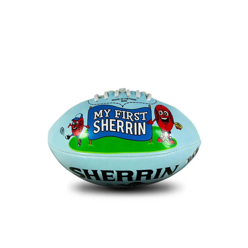 Sherrin My First Soft Touch 20cm Mini - Blue - Image 2