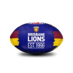 Sherrin AFL All Surface Synthetic Song Size #2 - Brisbane Lions -Sports General Store 4273 BRI AFL Team Song 2020 S3 2020 web