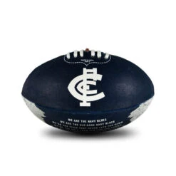Sherrin AFL All Surface Synthetic Song Size #2 - Carlton Blues