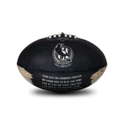 Sherrin AFL All Surface Synthetic Song Size #2 - Collingwood Magpies