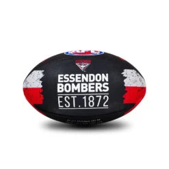 Sherrin AFL All Surface Synthetic Song Size #2 - Essendon Bombers -Sports General Store 4273 Ess AFL Team Song 2020 S3 2020 web