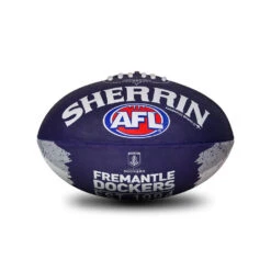 Sherrin AFL All Surface Synthetic Song Size #2 - Fremantle Dockers -Sports General Store 4273 FRE AFL Team Song 2020 S1 2020 web