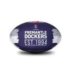 Sherrin AFL All Surface Synthetic Song Size #2 - Fremantle Dockers -Sports General Store 4273 FRE AFL Team Song 2020 S3 2020 web