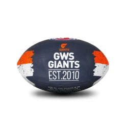 Sherrin AFL All Surface Synthetic Song Size #2 - GWS Giants -Sports General Store 4273 GWS AFL Team Song 2020 S4 2020 web