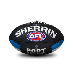 Sherrin AFL All Surface Synthetic Song Size #2 - Port Power -Sports General Store 4273 POR AFL Team Song 2020 S2 2020 web