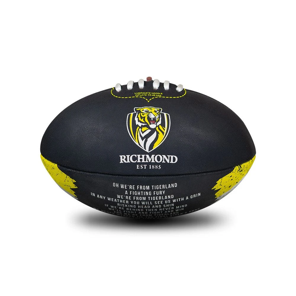 Sherrin AFL All Surface Synthetic Song Size #2 - Richmond Tigers 3 Sherrin AFL All Surface Synthetic Song Size #2 - Richmond Tigers