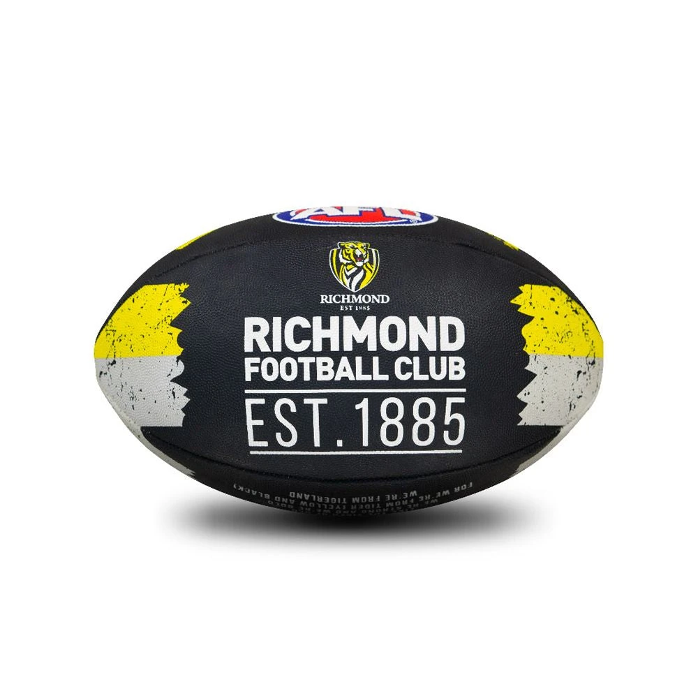 Sherrin AFL All Surface Synthetic Song Size #2 - Richmond Tigers 5 Sherrin AFL All Surface Synthetic Song Size #2 - Richmond Tigers - Image 3