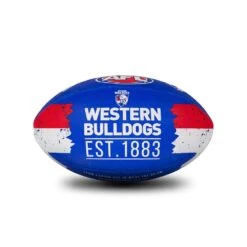 Sherrin AFL All Surface Synthetic Song Size #2 - Western Bulldogs -Sports General Store 4273 WBU AFL Team Song 2020 S3 2020 web