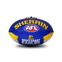 Sherrin AFL All Surface Synthetic Song Size #2 - West Coast Eagles -Sports General Store 4273 WCE AFL Team Song 2020 S1 2020 web