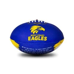 Sherrin AFL All Surface Synthetic Song Size #2 - West Coast Eagles