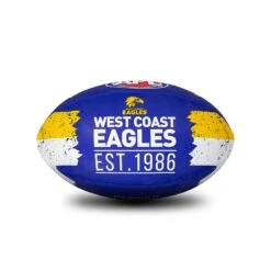 Sherrin AFL All Surface Synthetic Song Size #2 - West Coast Eagles -Sports General Store 4273 WCE AFL Team Song 2020 S3 2020 web
