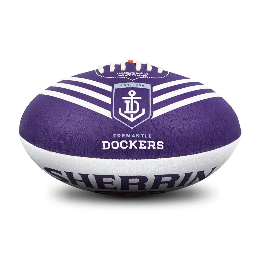 Sherrin All Surface Synthetic Size #5 - Fremantle Dockers