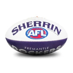 Sherrin All Surface Synthetic Size #5 - Fremantle Dockers -Sports General Store 4310 FRE Sherrin 20All 20Surface 20Synthetic 20Size 20 235 20 3 web
