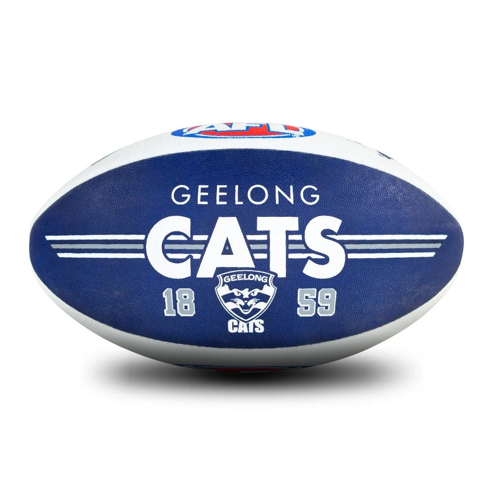 Sherrin All Surface Synthetic Size #5 - Geelong Cats - Image 3