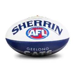 Sherrin All Surface Synthetic Size #5 - Geelong Cats -Sports General Store 4310 GEE Sherrin 20All 20Surface 20Synthetic 20Size 20 235 20 3 web