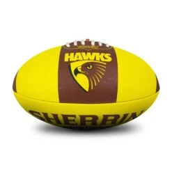 Sherrin All Surface Synthetic Size #5 - Hawthorn Hawks