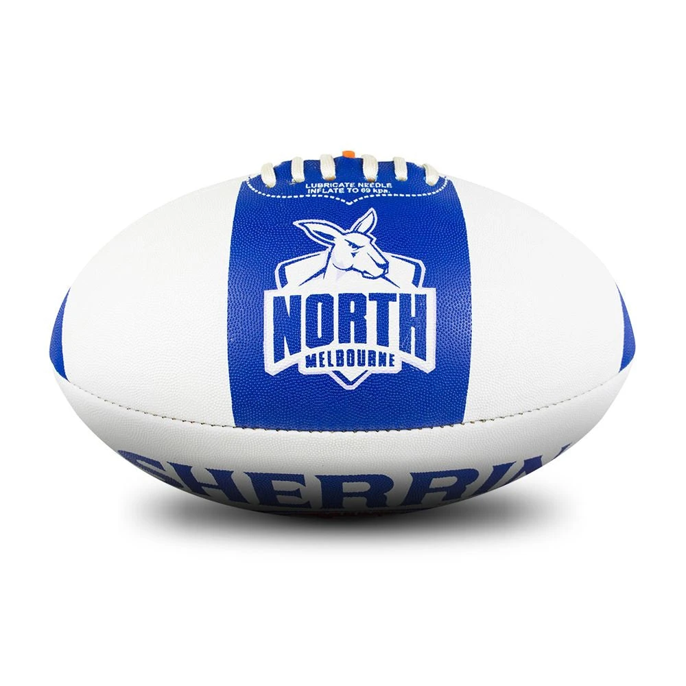 Sherrin All Surface Synthetic Size #5 - Nth Melbourne Kangaroos