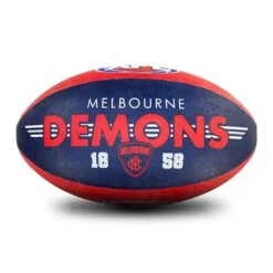 Sherrin All Surface Synthetic Size #5 - Melbourne Demons -Sports General Store 4310 Mel Sherrin 20All 20Surface 20Synthetic 20Size 20 235 20 1 web