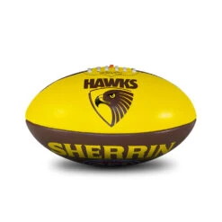Sherrin AFL Hawks Team Autograph Ball