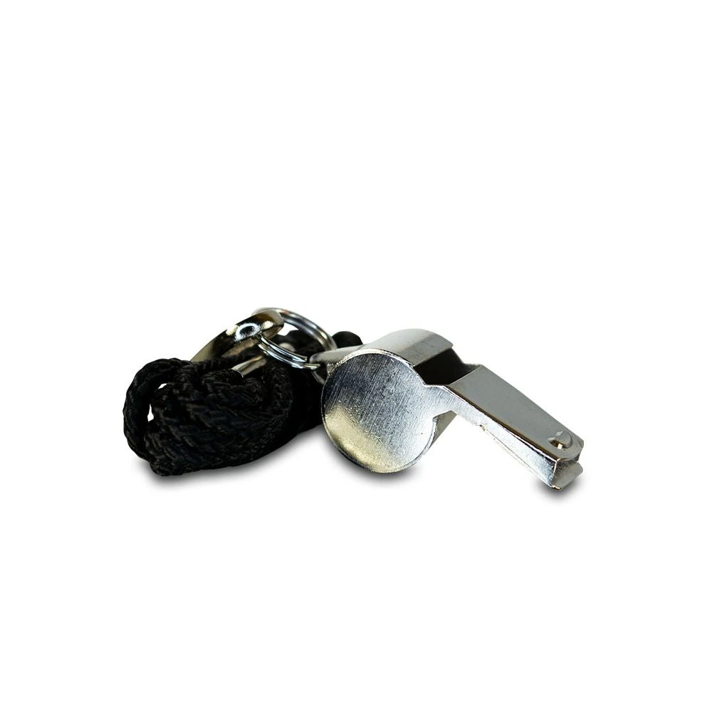 Sherrin Metal Whistle With Lanyard 3 Sherrin Metal Whistle With Lanyard