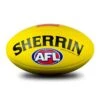 Sherrin AFL Replica Game Ball -Sports General Store 4408 YEL MCD SherrinReplicaGameBall3 web