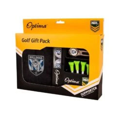 Optima NRL Bulldogs Team Logo Golf Pack