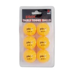 Pivot 6 X Three Star Table Tennis Balls