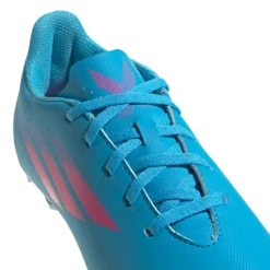 Adidas X Speedri Fitlow.4 FXG Junior Football Boots -Sports General Store GW7520 adidasXSpeedriFitlow.4FXGJuniorFootballBoots LaceDetail