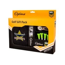 Optima NRL Cowboys Team Logo Golf Pack
