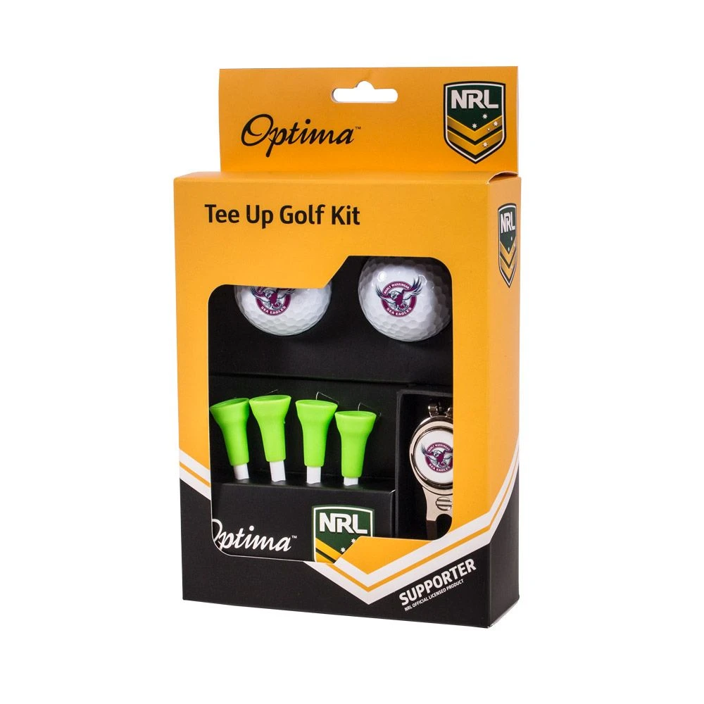 Optima NRL Eagles Team Logo Tee Up Kit 3 Optima NRL Eagles Team Logo Tee Up Kit