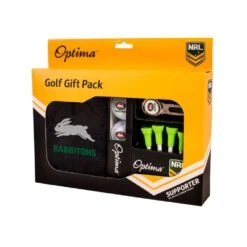 Optima NRL Rabbitohs Team Logo Golf Pack