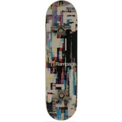 Rampage Glitch Flicker 8" Skateboard